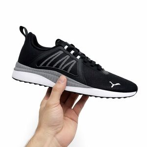 NEW! Puma Pacer Net Cage Sneakers – Black | Men's 9.5